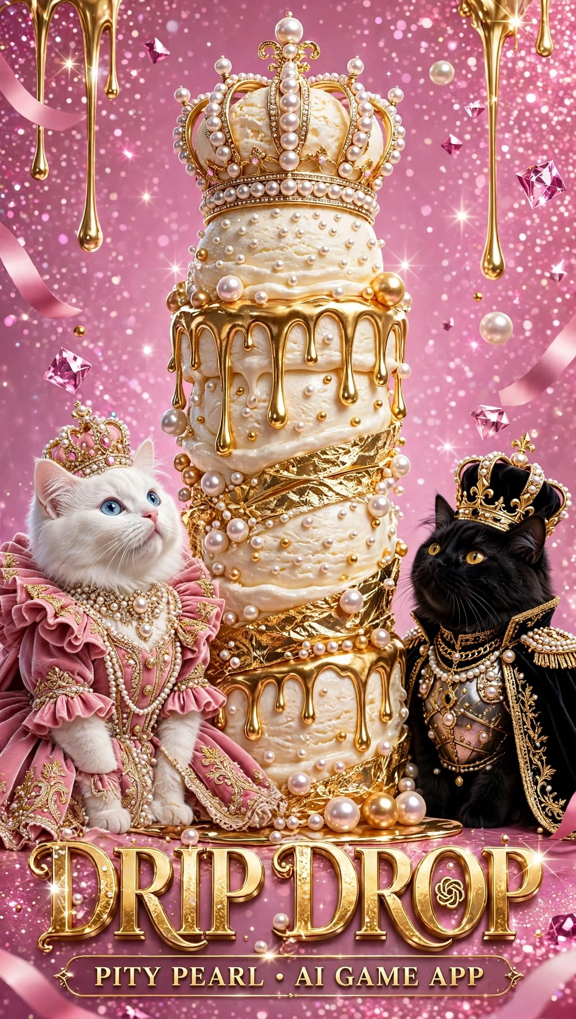 Pity Pearl Drip Drop Katzen und Eisturm