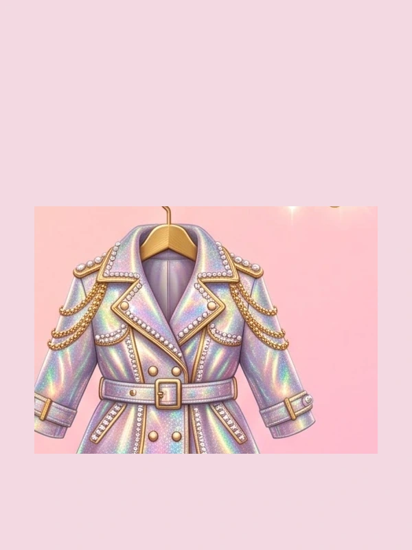 Royal-Katzenavatar: Royal Holo Jacket
